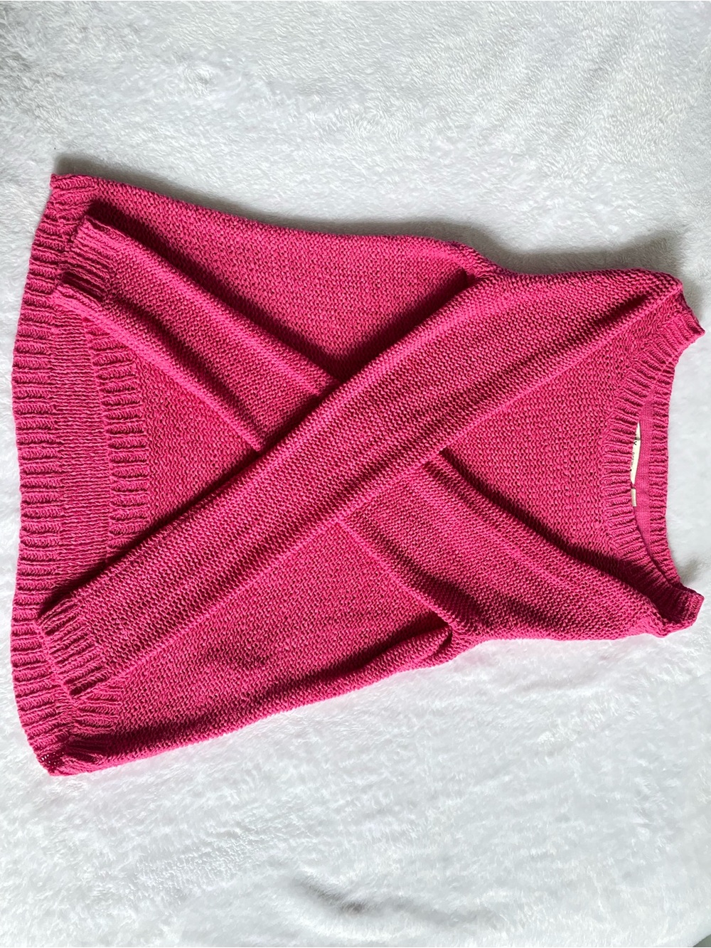 Fuchsia Knit Women’s Sweater